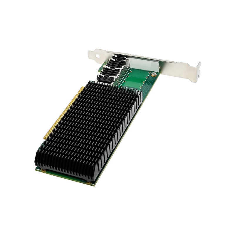 シングルポート100GbE QSFP28光ファイバーイーサネ - 100Gbe Qsfp28 Network Card のレビューと価格