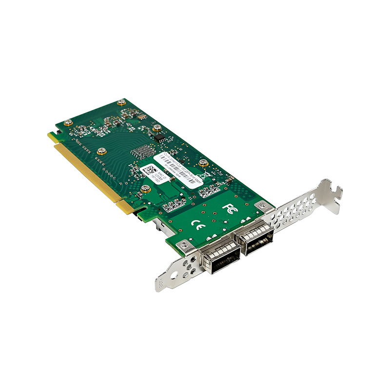 デュアルポート100GbE QSFP28光ファイバーイーサネ - 100Gbe Qsfp28 Network Card のレビューと価格