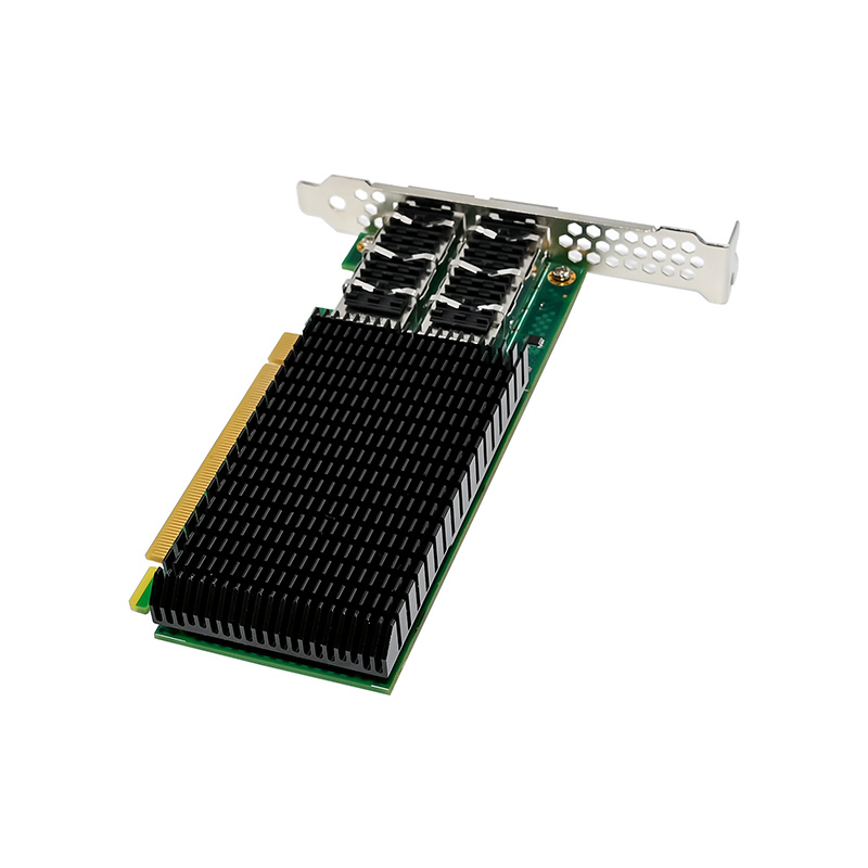 デュアルポート100GbE QSFP28光ファイバーイーサネ - 100Gbe Qsfp28 Network Card のレビューと価格