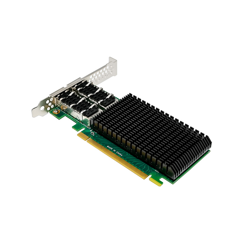 デュアルポート100GbE QSFP28光ファイバーイーサネ - 100Gbe Qsfp28 Network Card のレビューと価格